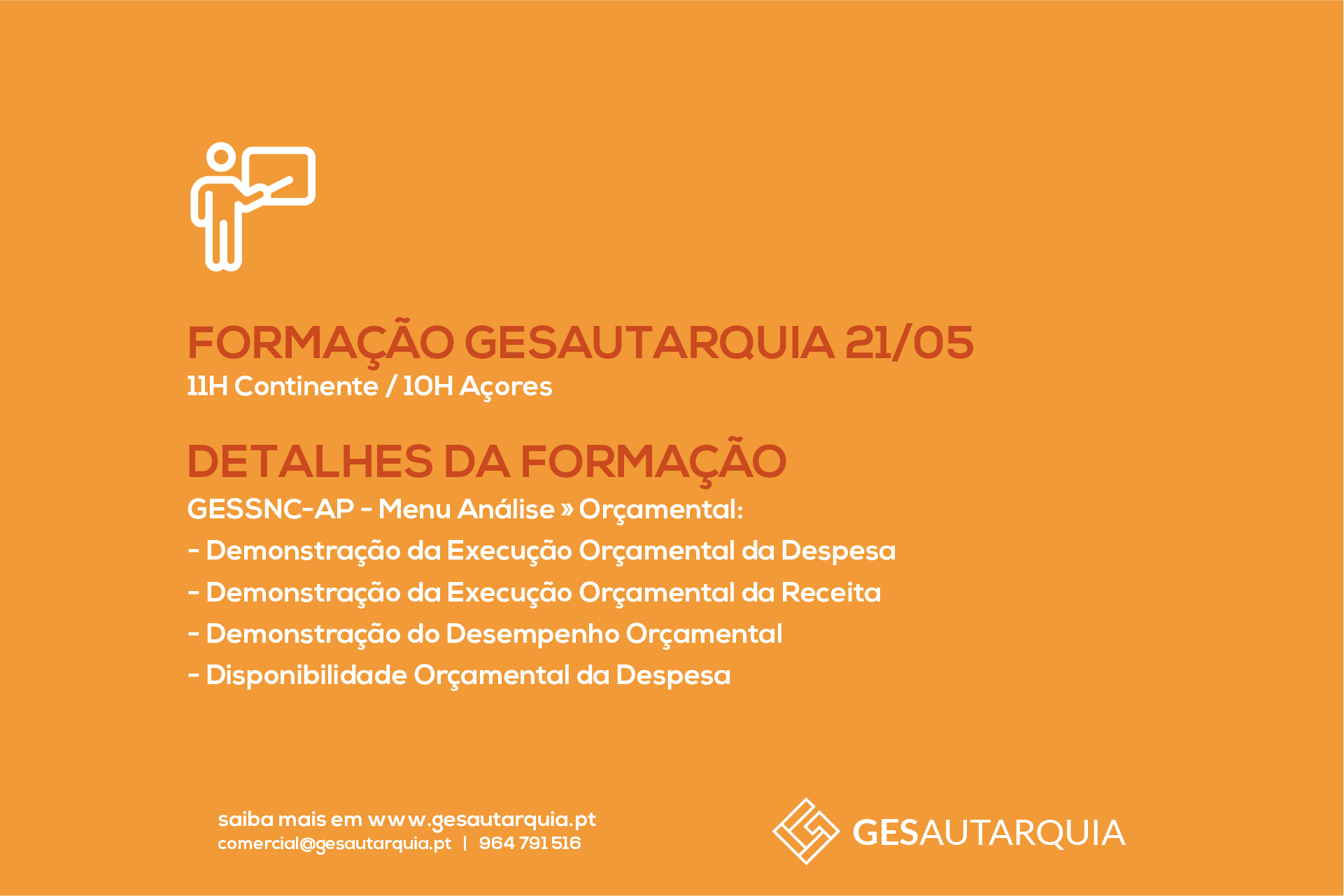 Formação Semanal GESAutarquia