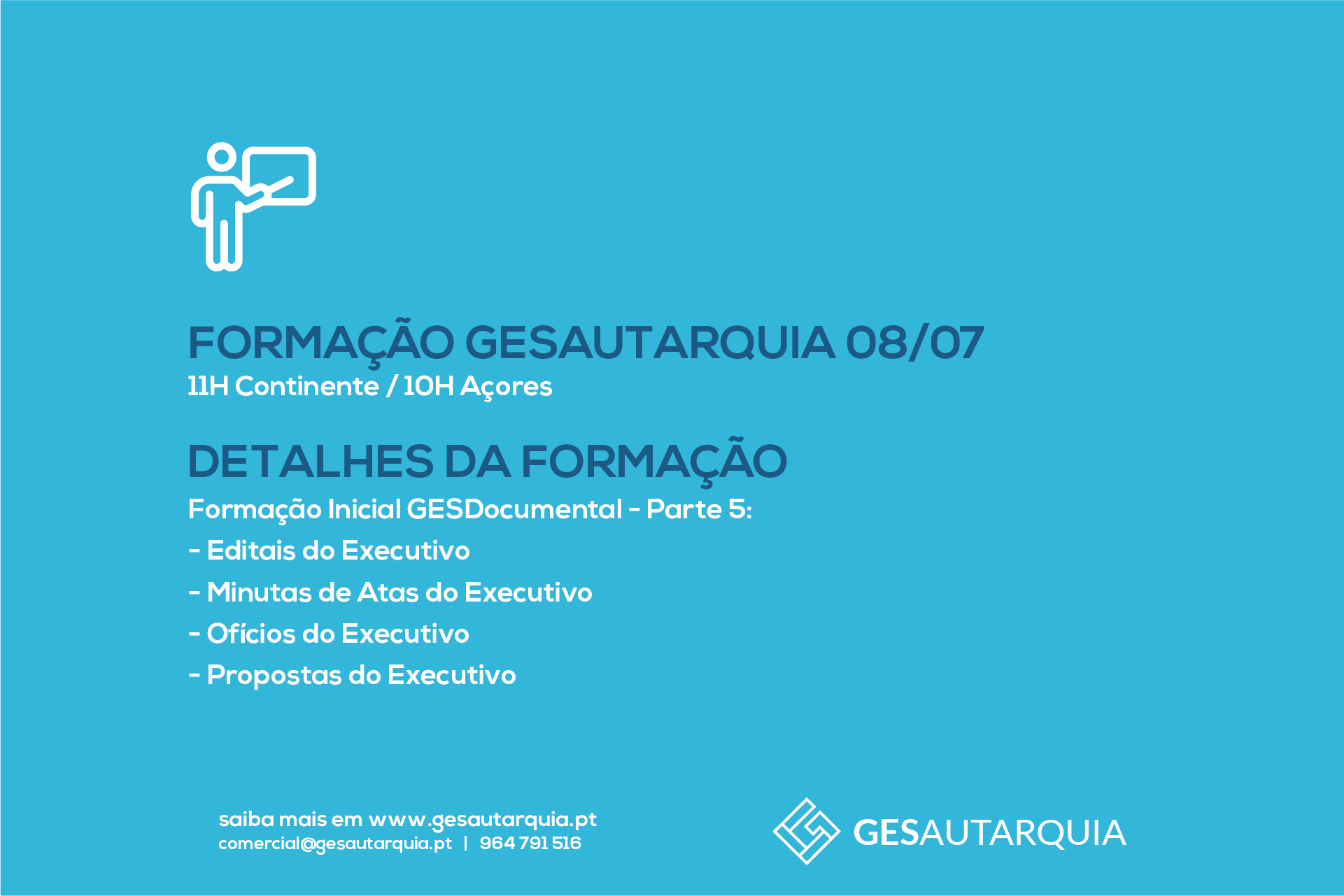 Formação Inicial GESAutarquia
