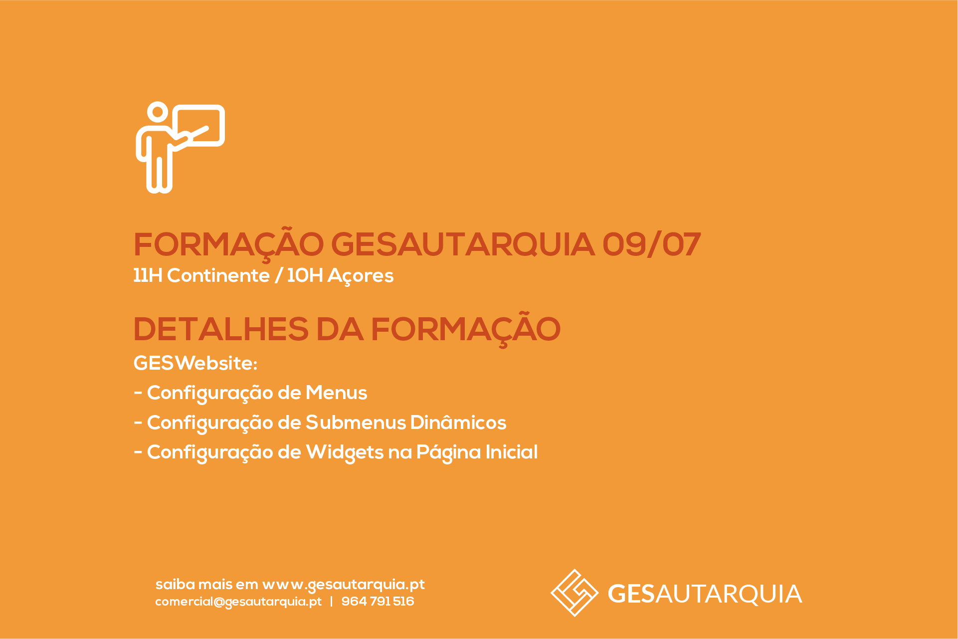 Formação Semanal GESAutarquia