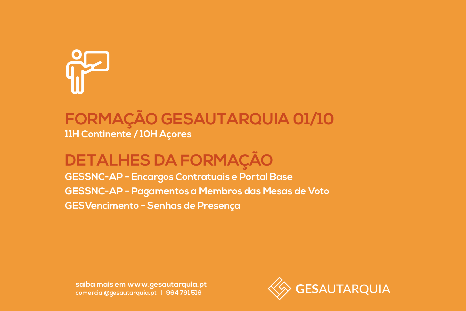 Formação Semanal GESAutarquia