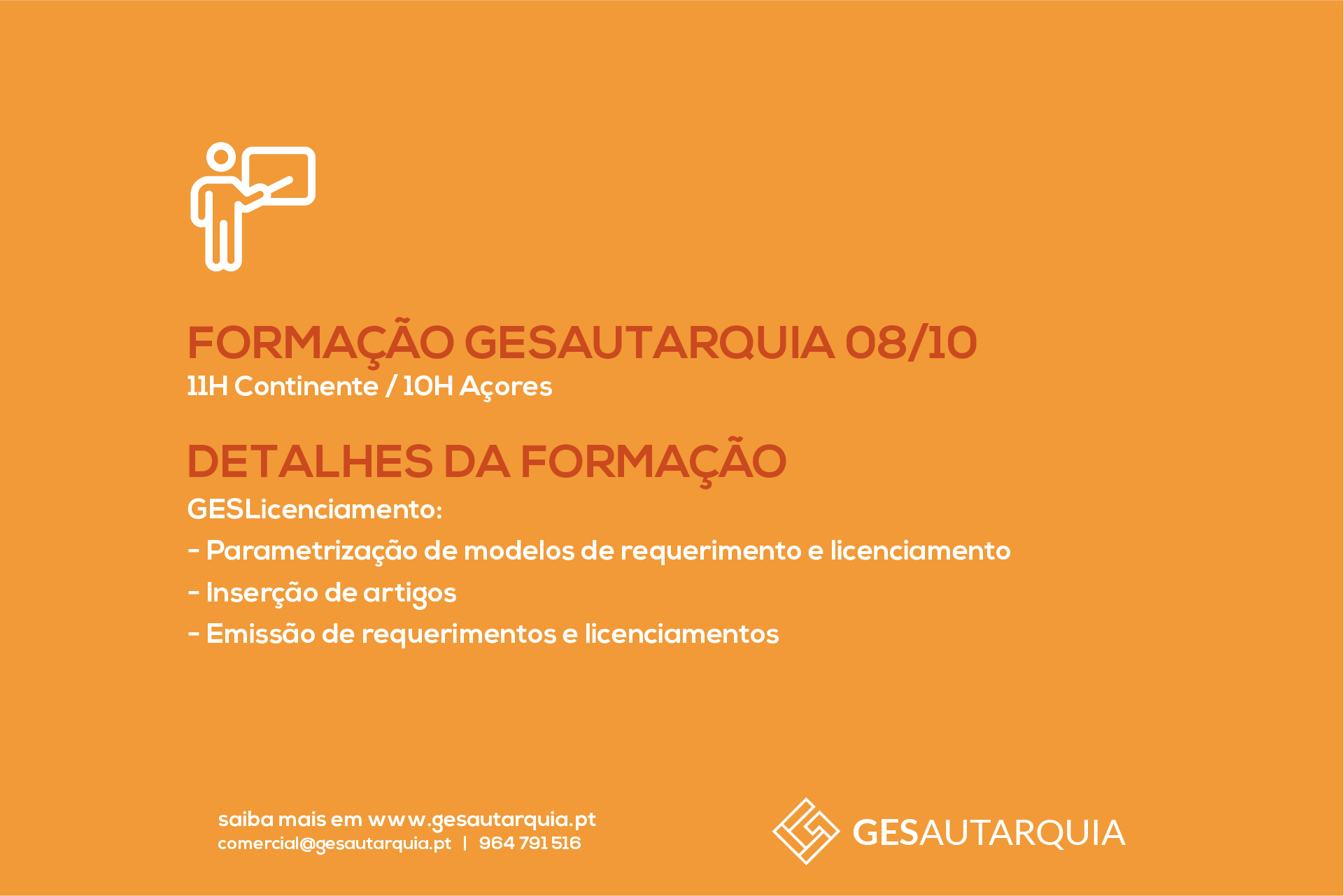 Formação Semanal GESAutarquia