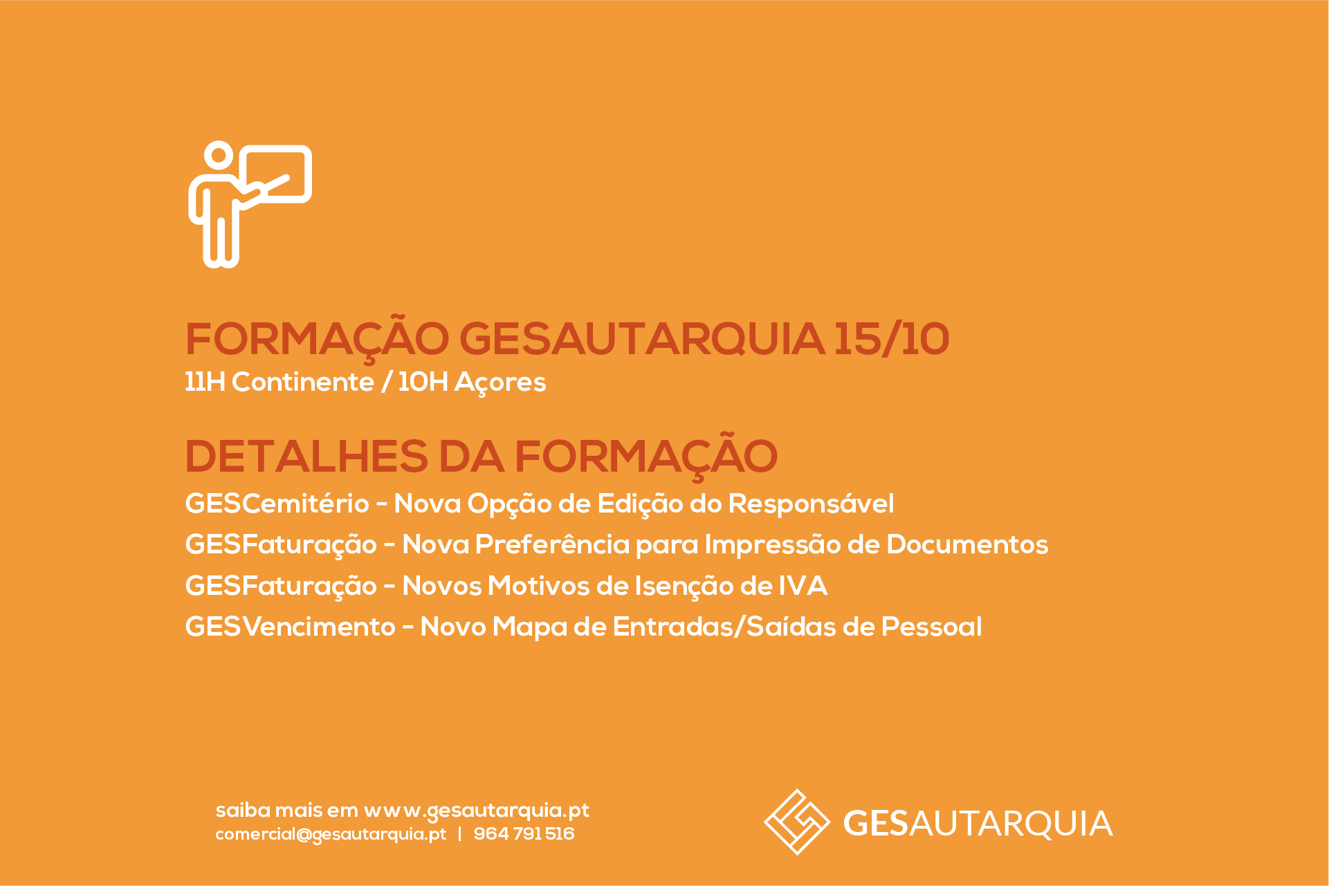 Formação Semanal GESAutarquia