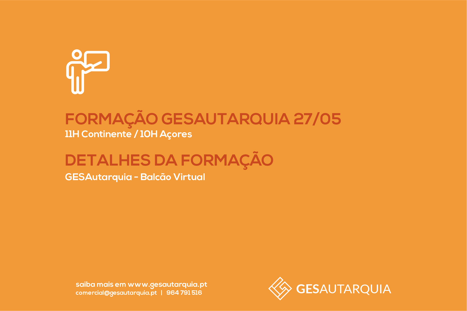 Forma&ccedil;&atilde;o Semanal GESAutarquia